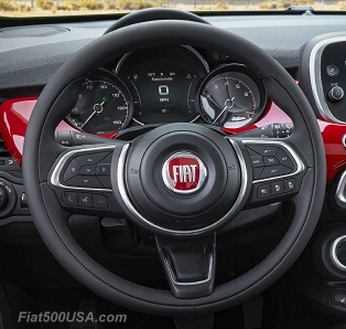 New 500X Steering Wheel