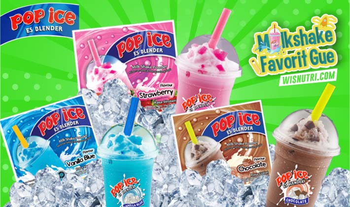 Pop Ice Idolaku : Milkshake Favorit Sepanjang Masa 