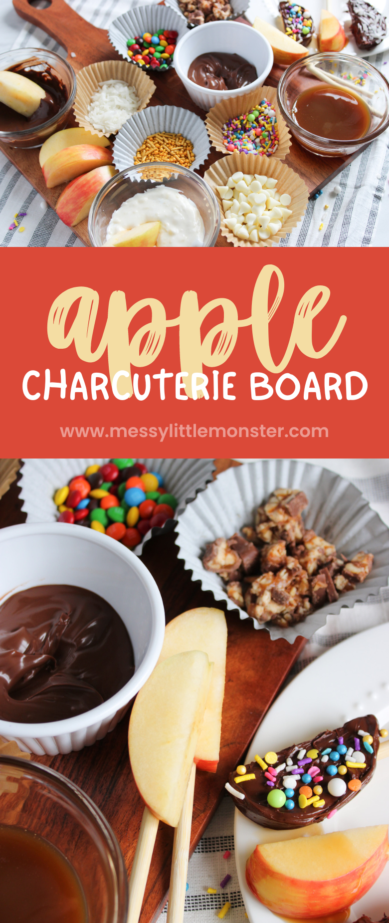 Apple charcuterie board. Fall charcuterie board ideas.