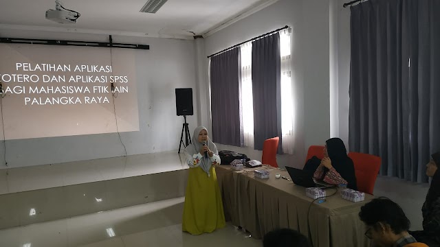 PELATIHAN SPSS DAN APLIKASI ZOTERO MAHASISWA MPI