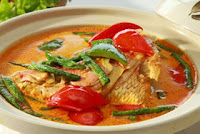 Gulai ikan kakap Resep gulai ikan Kakap Ala Masakan Padang