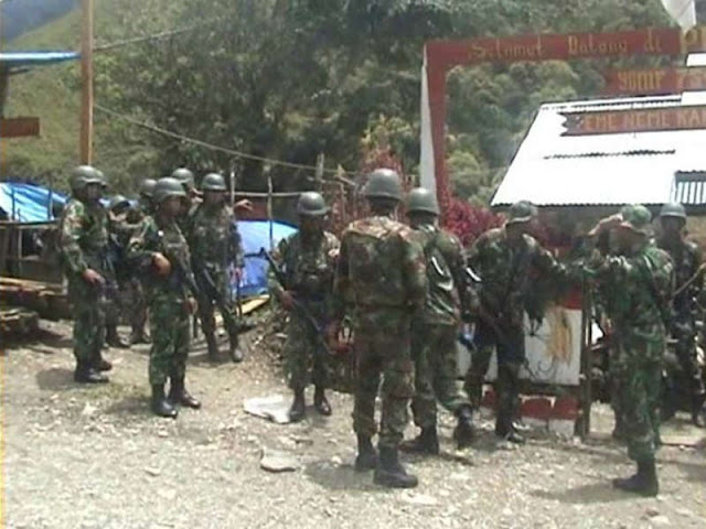 Aparat Kuasai Pos TNI di Mbua yang Diserang Kelompok Bersenjata