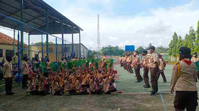 Pesta Siaga Tingkat Ranting di SMA N 01 Bojong