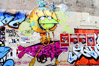 Sunday Street Art : Remi Cierco - passage Barrault - Paris 13
