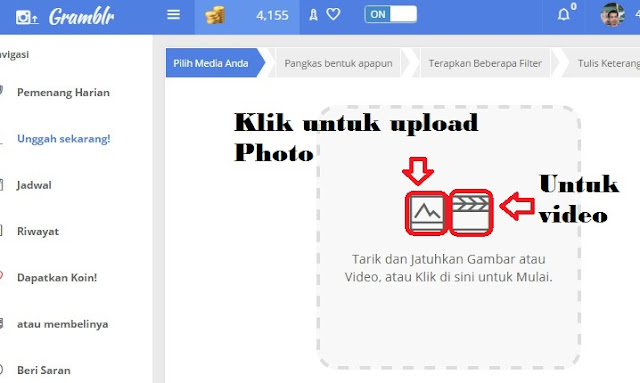 Cara Upload Photo Ke Instagram lewat Komputer