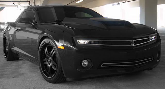 2011 Chevrolet Camaro, with Phantom Hidden Headlight Grill