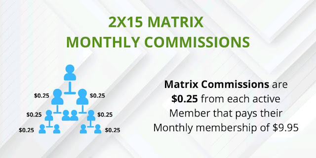 livegood - matrix monthly commissions