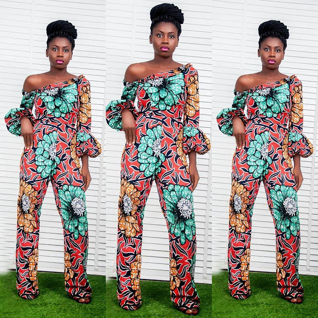 Latest Ankara Jumpsuit  Styles Of 2018, classy african women ankara jumpsuit designs, latest ankara jumpsuit styles of 2018 for ladies