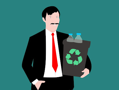 recycling,recycle bin  ,plastic,  aware ,awareness , bin, bottle ,conservation ,eco,  ecology ,environment, happy , holding, lifestyle,  man ,many ,material ,saving ,sign , smiling , cartoon,  tie, trash , waste,  young, Clean