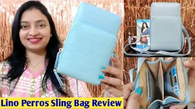 lino perros sling bag review, sling bag for women, amazon sling bag below 1000