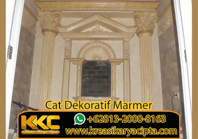 Cat Dekoratif Motif Marmer