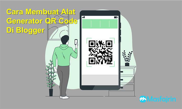 cara membuat qr code di blogger