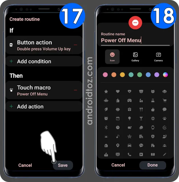 Create an Automatic Shutdown using Modes and Routines (9)