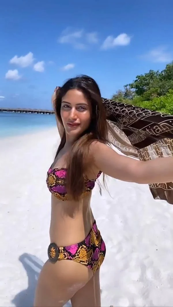 Surbhi Chandna bikini swimsuit hot indian tv actress