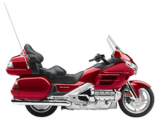 2010 Metallic Red Honda Gold Wing GL18HPM Audio Comfort