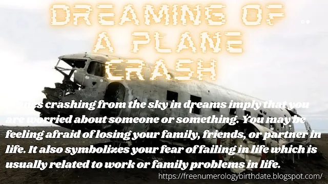 Dreaming of a Plane Crash