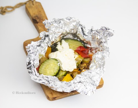 Vegetable Bundles with Ricotta