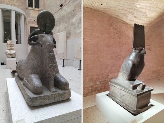 reperti egizi neues Museum Berlino