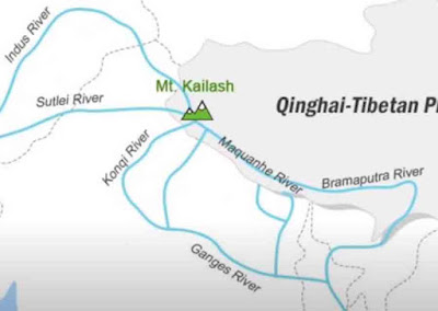 Famous rivers of kailsha mansarovar