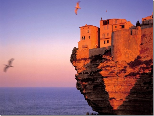 Bonifácio ao entardecer Corse-Bonifacio-Koming-Up