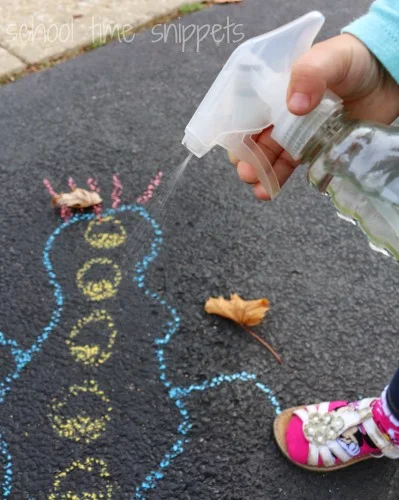 Outdoor Fine Motor Math Game