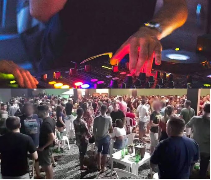 DJ é preso ao ser flagrado durante festa com 150 pessoas em chácara