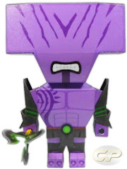 chibi papercraft of faceless void from dota 2