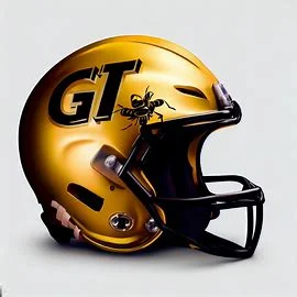 Georgia Tech Yellow Jackets Concept Football Helmets