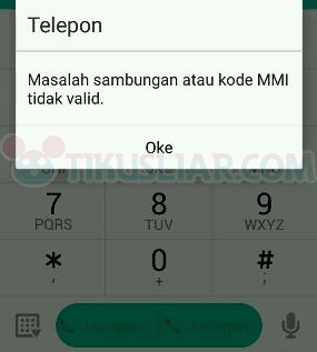 Cara Mengatasi Masalah Sambungan atau Kode MMI tidak valid di Hp Android