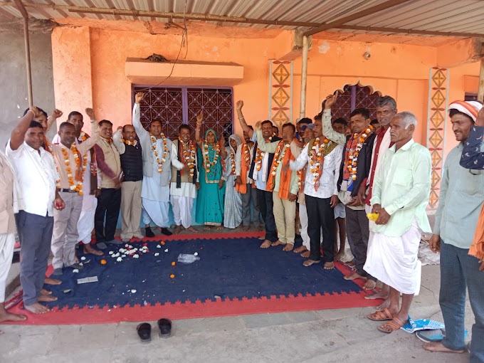 कांग्रेस समर्थित पेनल हारा, भाजपा को पहनाया जीत का ताज
