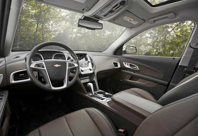  2016 Chevrolet Equinox interior