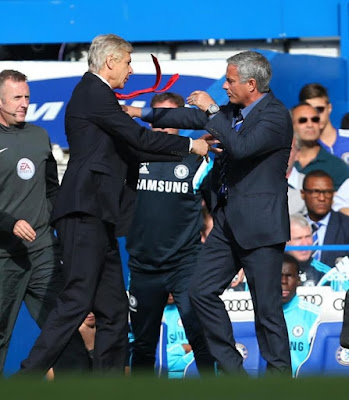 AT LAST!! Jose Mourinho Finally Ends Longtime Quarrel With Arch Rival Arsene Wenger | Alabosi.com