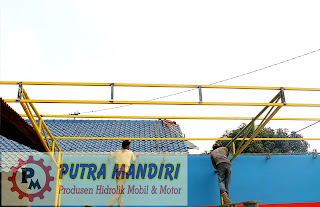 Pemasangan Kanoli Hidrolik Mobil