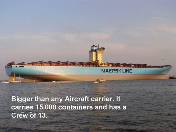 Kapal Kargo Terbesar Maersk Line