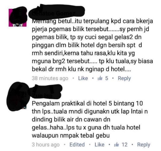 Bekas Pekerja Hotel Dedah 7 Perbuatan Jijik Yang Dilakukan Pekerja Hotel