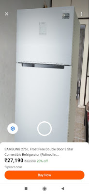 Flipkart new augmented reality feature: view in your space