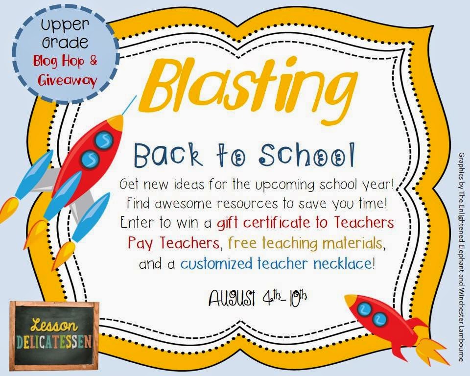 http://mrsbeerslanguageartsclass.blogspot.com/2014/08/blasting-back-to-school-giveaway-and-5.html