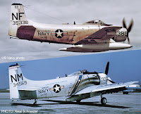 Hasegawa 1/72 A-1H SKYRAIDER 'USS TICONDEROGA' (02262) English Color Guide & Paint Conversion Chart