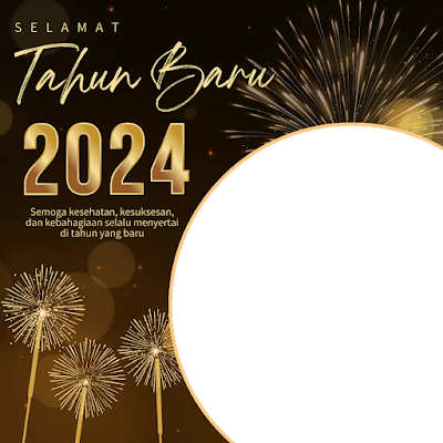 Twibbon Selamat Tahun Baru 2024, Happy New Year 2024, Link twibbon tahun baru 2024