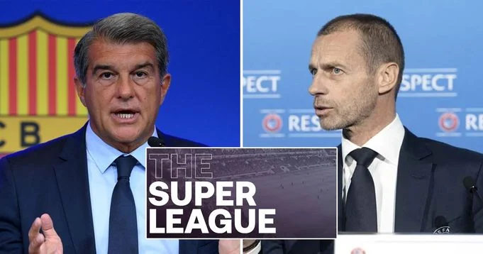 Joan Laporta confirms UEFA can't stop  Super League project