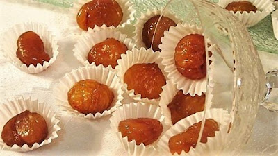 Glazirani (kandirani) kesteni // Sweet coated (crystallised) chestnuts