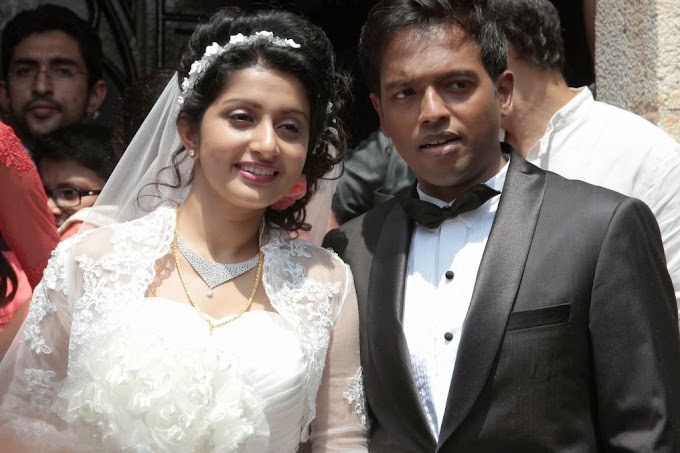 South Indian Actress Meera Jasmine Wedding Photos