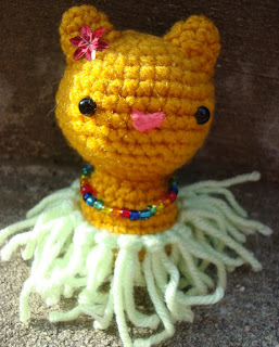 PATRON GATA HAWAIANA AMIGURUMI 1798