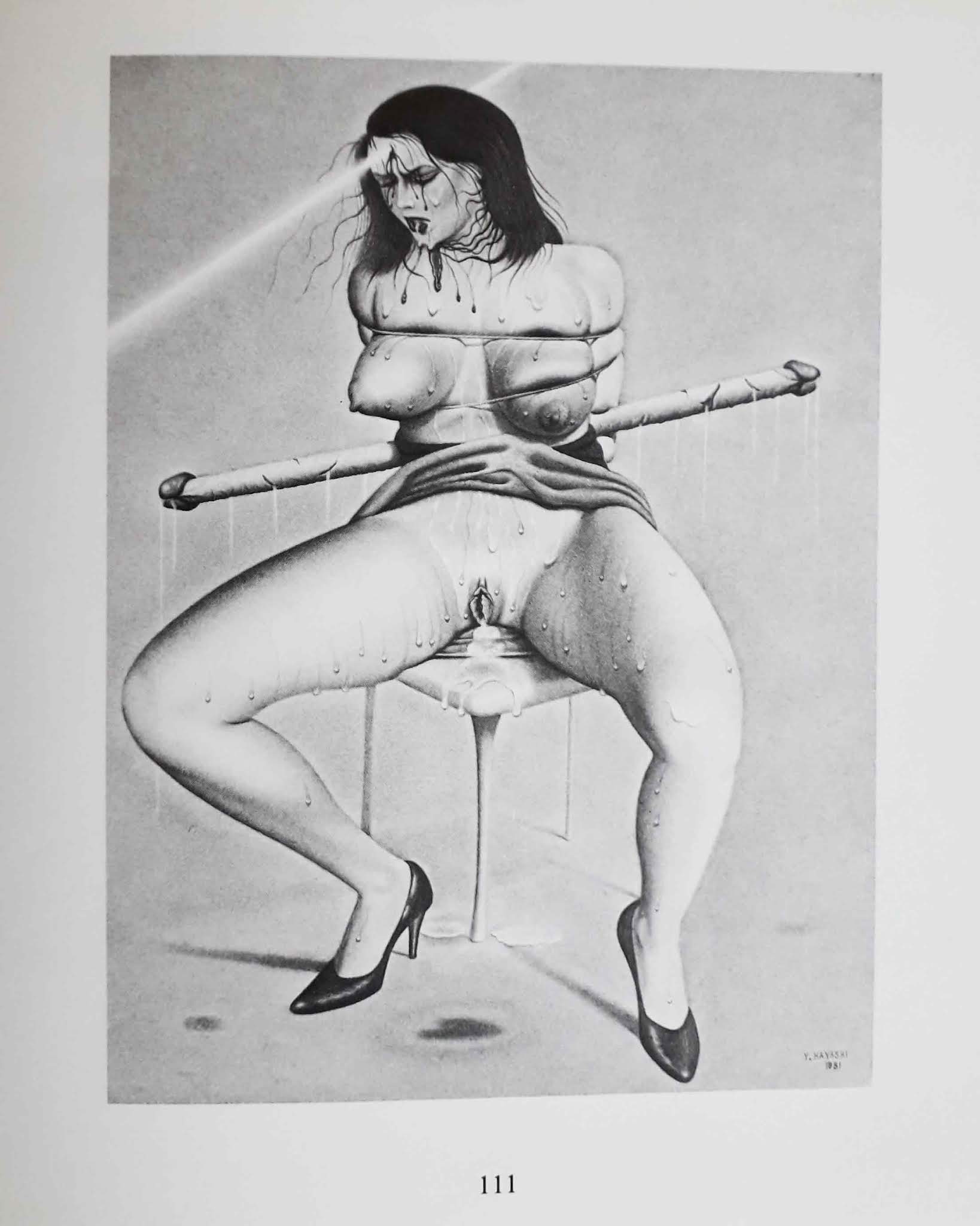 bondage et femme nue par Yoshifumi Hayashi