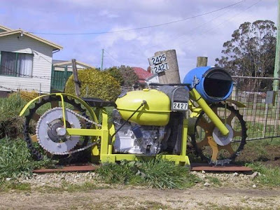 Really Big Motorycle Mailbox