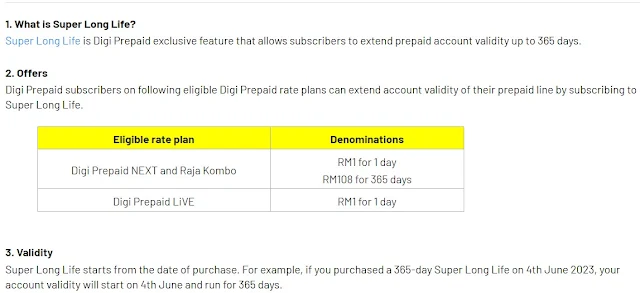 Savor the Freedom of Connectivity with Digi Super Long Life 365 Days
