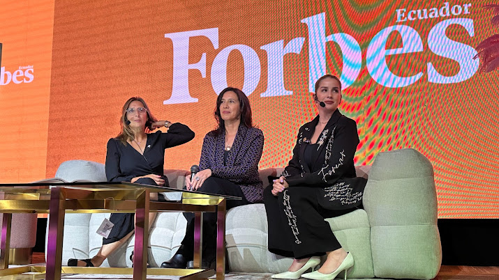 Andrea Encalada, vicerrectora de la USFQ, en Mujer Power Summit de Forbes