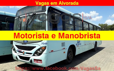 Empresa abre vagas para Motorista e Manobrista em Alvorada