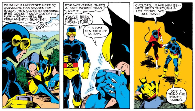 Cyclops psyches Wolverine