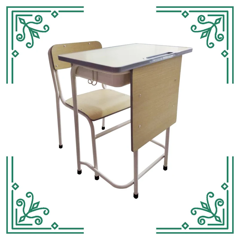 Meja Belajar Besi Minimalis 07 Elgon Berkualitas Ergonomis vcrV
